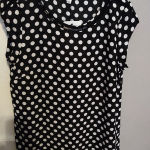 DR2 Women Polka Dot Blouse